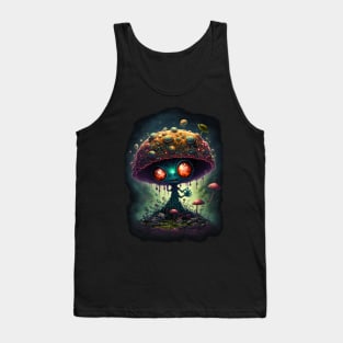 Mushroom Alien Tank Top